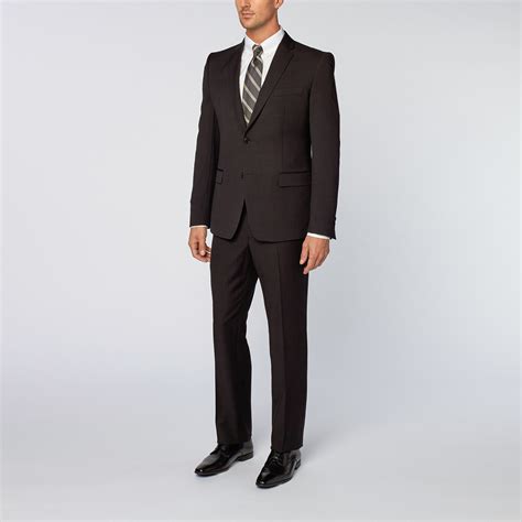 versace collection pinstripe suit|Versace Collection Pinstripe Suit .